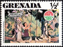 [Christmas - Scenes from Walt Disney's "Snow White and the Seven Dwarfs", type ACB]