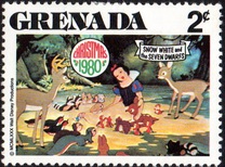[Christmas - Scenes from Walt Disney's "Snow White and the Seven Dwarfs", type ACD]