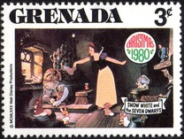 [Christmas - Scenes from Walt Disney's "Snow White and the Seven Dwarfs", type ACE]