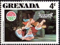 [Christmas - Scenes from Walt Disney's "Snow White and the Seven Dwarfs", type ACF]