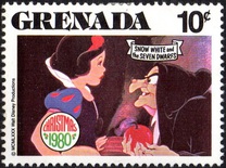 [Christmas - Scenes from Walt Disney's "Snow White and the Seven Dwarfs", type ACH]