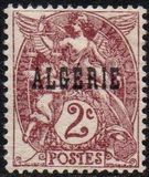 [French Postage Stamps Overprinted in Black, タイプ B]