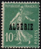 [French Postage Stamps Overprinted in Black, タイプ B3]