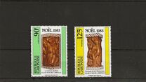 [Christmas - Wood carvings from St. Michel Church, Libreville, tip ZQ]