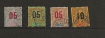 [Stamps of 1896 & 1900 Surcharged - See Also No. 101-104, Scrivi N]