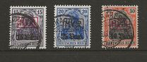 [German Empire Postage Stamps Surcharged & Overprinted "M.V.i.R.", type A]