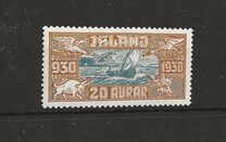 [Airmail - The 1000th Anniversary of the Althing, type AO]
