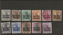 [German Empire Postage Stamps Overprinted "Gen.-Gouv. Warschau", प्रकार B]