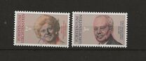 [The Death of Prince Franz Joseph II, 1906-1989 and Princess Gina, 1921-1989, Typ AIG]