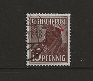 [BERLIN in Red Overprint on "Allied Occupation Zone" Stamps, type B4]