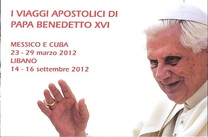 [The Travels of Pope Benedicht's 2012, typ BEX]