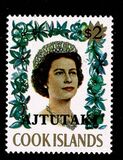 [Cook Islands Postage Stamps Overprinted "Aitatuki" in Black, тип AE1]
