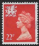 [Queen Elizabeth II - New Colors & Values, प्रकार D44]