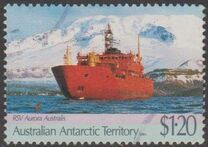 [The 30th Anniversary of the Antarctic Treaty and Maiden Voyage of "Aurora Australis", Research Ship, Tip CK]