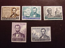[The 150th Anniversary of the Birth of Abraham Lincoln, 1809-1865, tyyppi KQ]