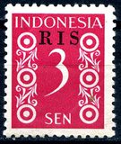 [Numeral Stamps - No. 26-33 Overprinted "RIS", type D26]