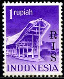 [Buildings - No. 45-50 Overprinted "RIS", type I3]