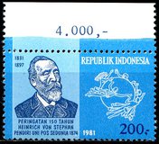 [The 150th Anniversary of the Birth of Heinrich von Stephan, 1831-1897, type ALV]