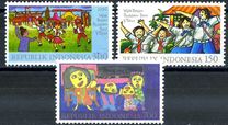 [Compulsory Nine Year Education Program - Winning Entries in Children's Stamp Design Competition, տեսակ BJP]