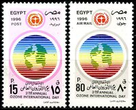 [International Ozone Day - Issue of 1995 Overprinted "2nd ANNUAL OZONE INTERNATIONAL DAY", type AHN1]