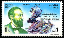 [The 100th Anniversary of the Death of Heinrich von Stephan (Founder of Universal Postal Union), 1831-1897, tipas ALN]