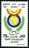 [Conferencia de los ministros de transportes y comunicaciones. El Cairo. Aéreo., tipo AMD]