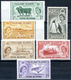 [Issues of 1952 but with Portrait of Queen Elizabeth II, type BE]