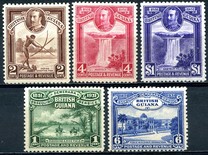 [The 100th Anniversary of the Union of Districts Demerara, Berbice and Essequibo with British Guiana, type AD]