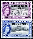 [Bahamas Talks -  Issue of 1954 Overprinted "BAHAMAS TALKS 1962", type BU]