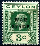 [No. 196 & 182-184 Overprinted "WAR STAMP", type AV2]
