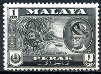 [Sultan Yussuf Izzudin Shah & Local Motifs, type X]