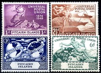 [The 75th Anniversary of U.P.U., type O]