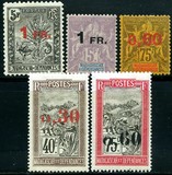 [Previous Issued Stamps Surcharged, type T]