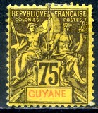 [Inscription - "GUYANE" - Colored Paper, type F11]