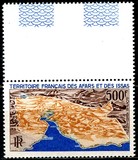 [Airmail - Map of Afars and Issas, type XD]