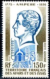 [Airmail - The 200th Anniversary of the Birth of André Marie Ampere, тып YAF]