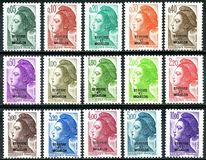 [Issues of 1982 of France Overprinted "ST-PIERRE ET MIQUELON", type HQ]