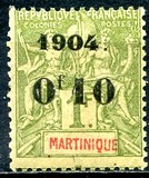 [No. 37-41 & 49 Surcharged & Overprinted "1904.", type I4]
