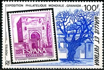 [International Stamp Exhibition "Granada '92" - Granada, Spain, tyyppi QX]