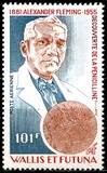 [Airmail - The 25th Anniversary of the Death of Alexander Fleming, Discoverer of Penicillin, 1881-1955, type IA]
