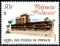 [The Opening of the New Post Office Building in Papeete, Scrivi KH]