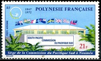 [Airmail - The 25th Anniversary of the South Pacific Commission, type EP]