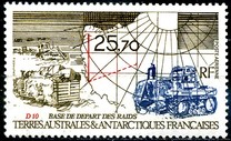 [Airmail - Antarctic Expedition Base D 10, typ KE]