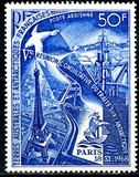[Airmail - The 5th Antarctic Treaty Consultative Meeting, Paris, tegund AQ]