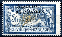 [French Postage Stamps Surcharged, type B9]