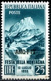 [Festival of the Mountain - Italy Postage Stamp Overprinted "AMG-FTT", نوع CL]
