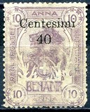 [No. 6 & 7 Surcharged, type C1]