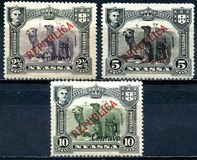 [Dromedary Camels - Not Issued Stamps Overprinted "REPUBLICA", type H]