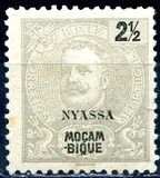[Mozambique Postage Stamps Overprinted "NYASSA", type B]