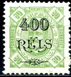 [Issues of 1886-1893 Surcharged, type K17]